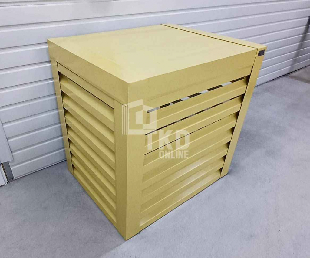 Osłona klimatyzatora 90x50x80 cm piaskowy Zabudowa TKD356 Chodzież - zdjęcie 4
