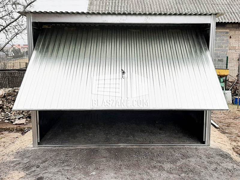 Blaszak - Garaż Blaszany 3x6  - Brama - Ocynk - dach Spad w tył  BL97 Bełchatów - zdjęcie 6