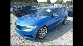 BMW 235 N55 / Estoril Blue / niski przebieg Białystok - zdjęcie 3