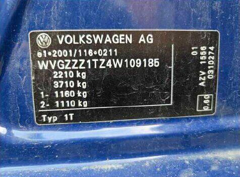 Syndyk sprzeda Volkswagen Touran 2,0 Szczecin - zdjęcie 4