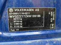 Syndyk sprzeda Volkswagen Touran 2,0 Szczecin - zdjęcie 4