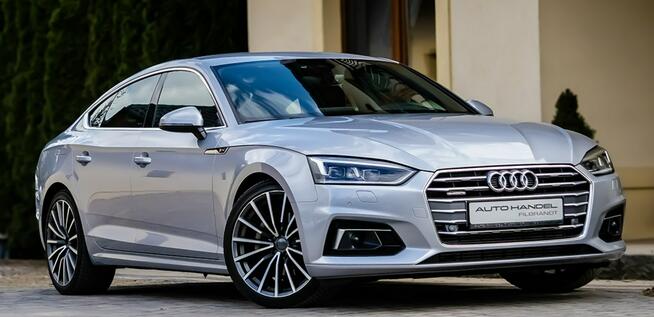 Audi A5 •Gwarancja w Cenie• 3.0 TDI Quattro 218 KM •Wersja SLine Lipno - zdjęcie 2
