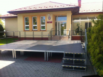 SCENA na imprezy WYNAJEM podesty sceniczne Estrada Blaty Podium Ambona Nowy Sącz - zdjęcie 5