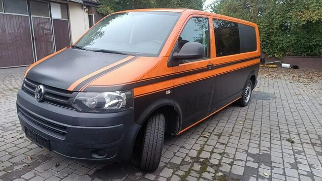 Volkswagen Transporter T6 TDI L2H1 Holenderka 6 osobowa doka Wieliczka - zdjęcie 1