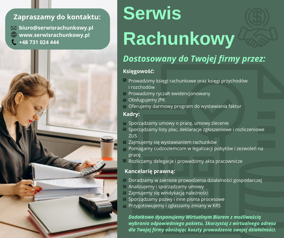 Serwis Rachunkowy i księgowość on-line Białystok - zdjęcie 3