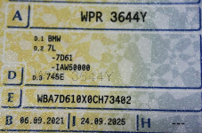 745e 394KM SalonPL FV23% Skóra Navi Kamera HUD SerwisASO Gwarancja Sokołów - zdjęcie 7