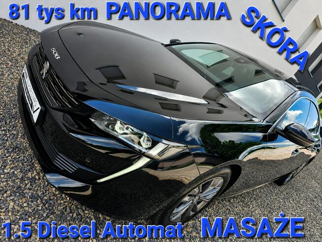 Peugeot 508 1.5 diesel * 81tkm PANORAMA LED  KAMERA 360 SKÓRA Automat Myszków - zdjęcie 1