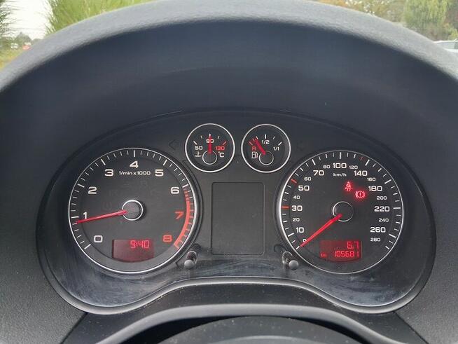 Audi A3 1.6 102 KM Salon Polska TYLKO 106000 KM Przebiegu Kl Słupca - zdjęcie 9