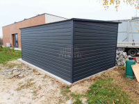 Schowek domek ogrodowy 4,5x2,5m Brama dwuskrzydłowa okno dach TS898 Drawsko Pomorskie - zdjęcie 3