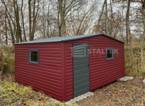 Schowek - Domek ogrodowy 5x4m - drzwi - 2x okna Dach ST190 Cieszyn - zdjęcie 3