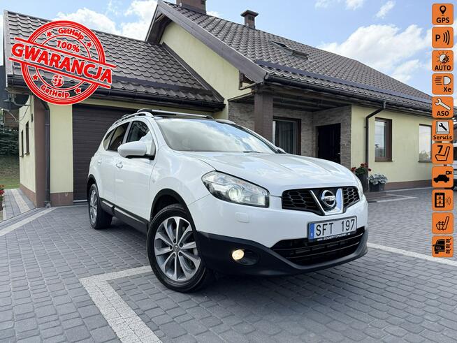 Nissan Qashqai+2 7 Osobowy kamera 360,szklany dach opłacony Łęgowo - zdjęcie 1