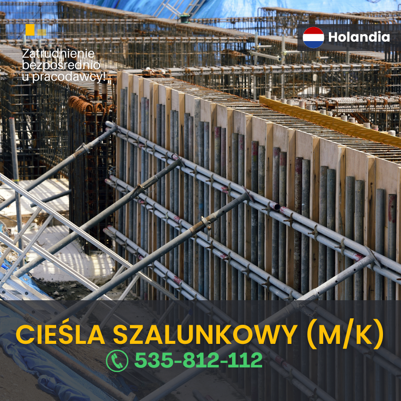 Cieśla szalunkowy (m/k) Katowice - zdjęcie 1