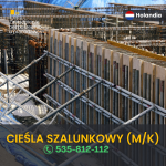 Cieśla szalunkowy (m/k)
