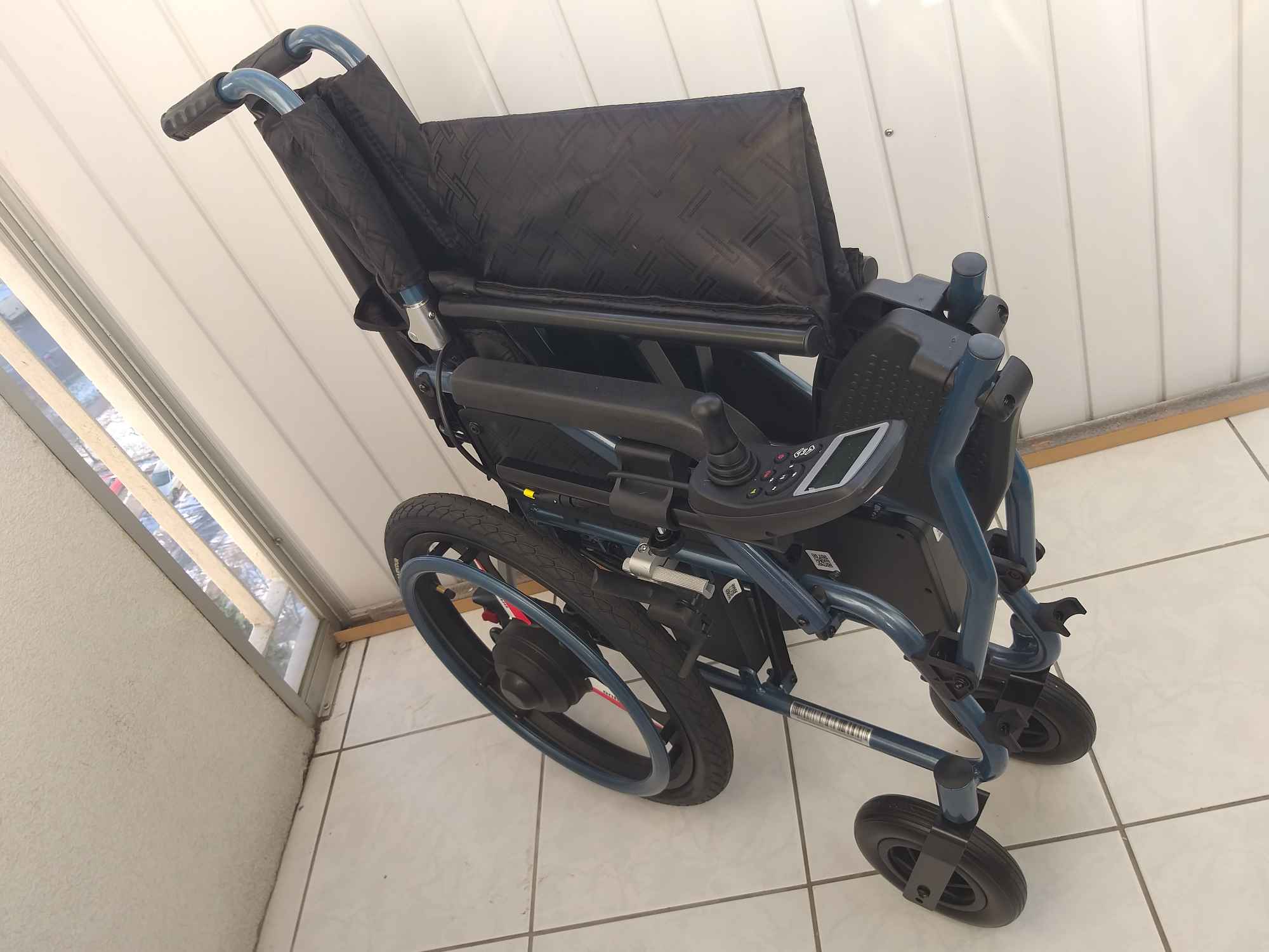 Wózek inwalidzki, elektryczny, składany Bemowo - zdjęcie 9