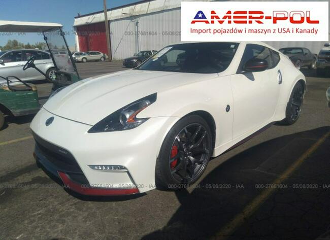 Nissan 370 Z 2016, 3.7L, uszkodzone zawieszenie Słubice - zdjęcie 1