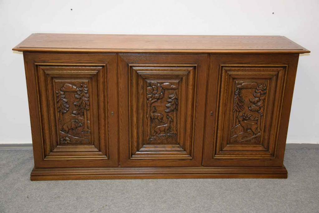 komoda dębowa - jak nowa Olsztyn - zdjęcie 1