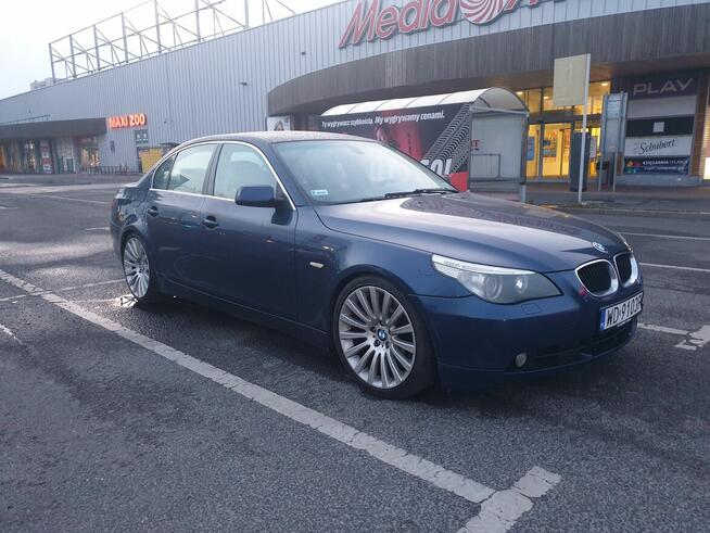 Sprzedam bmw e60 525i 192KM niebieski Bielany - zdjęcie 12