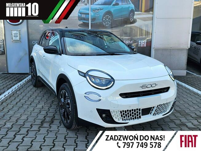 Fiat 600 Hybrid La Prima 145KM - Dostępny od ręki! Lublin - zdjęcie 1