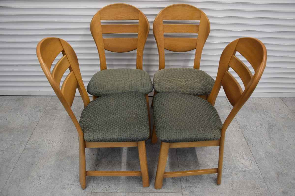 krzesła dębowe 4 sztuki - jak nowe Olsztyn - zdjęcie 2