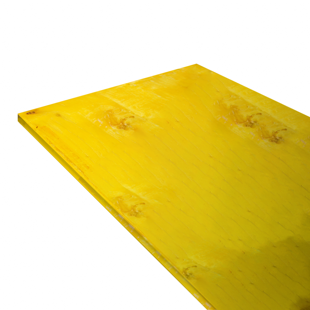 Płyta trójwarstwowa nieokuta żółta 21x500x2000mm Szalunki Bałuty - zdjęcie 2