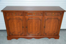 komoda z drewna tekowego - jak nowa