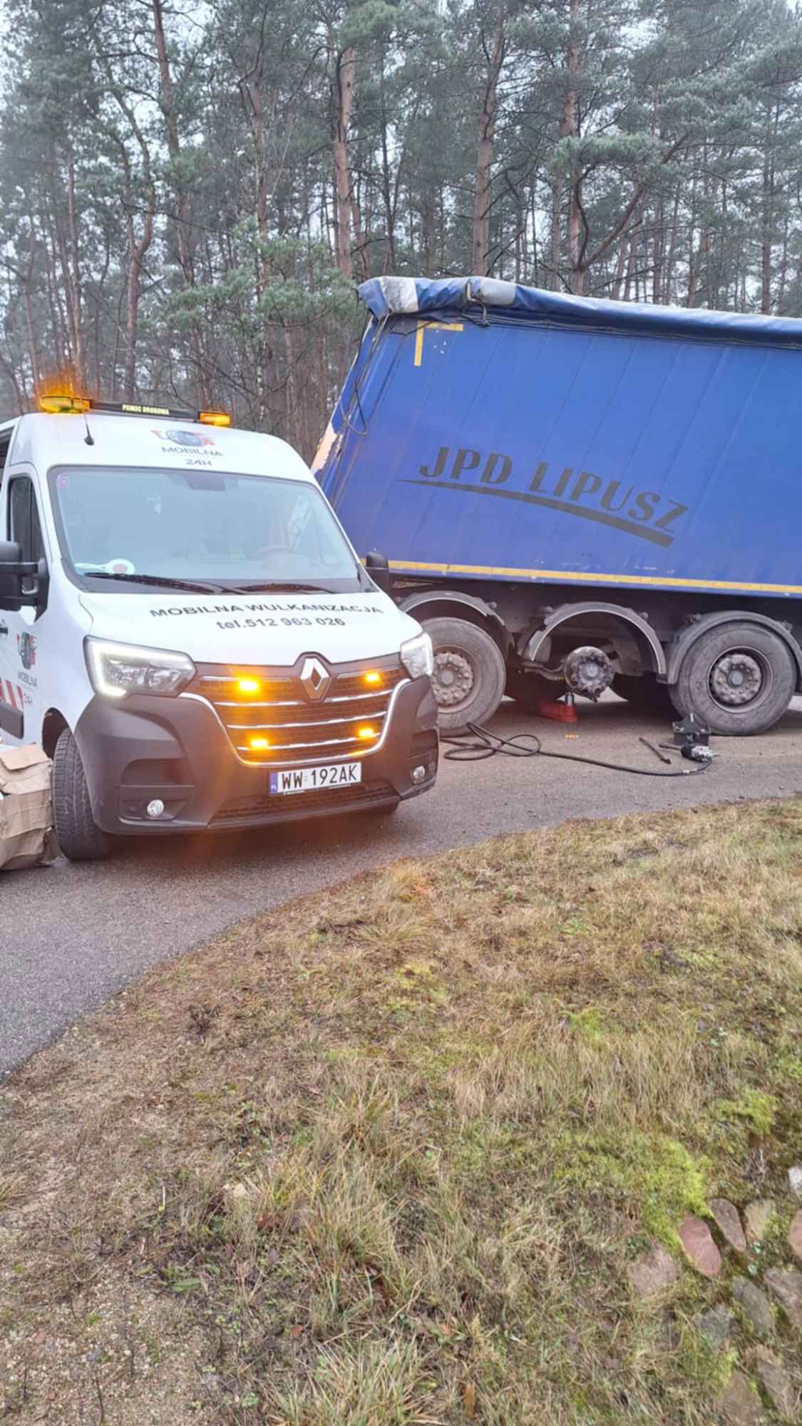 512 963 026 Mobilna wulkanizacja TIR Ciechanów Ciechanów - zdjęcie 1