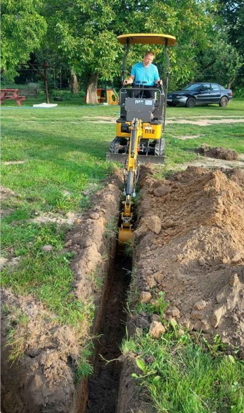 Wynajmę minikoparkę 300 zł doba Wygoda - zdjęcie 4