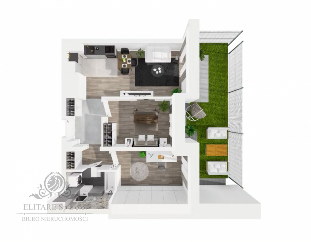 Mieszkanie 53,01m2, ogródek ogrzewanie miejskie/ Kleczków Wrocław - zdjęcie 6
