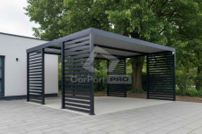 CarPort PREMIUM wiata samochodowa 4,5x5,5 dodatkowa zabudowa CP172 Sopot - zdjęcie 3