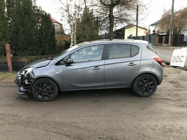 Opel Corsa E 1.4 benz LED Klima Podgrzewa Fotele USZKODZONA Łódź - zdjęcie 6