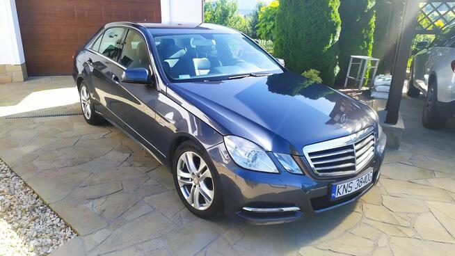 Mercedes E350 CDI z 2009 V6 Biała Niżna - zdjęcie 4