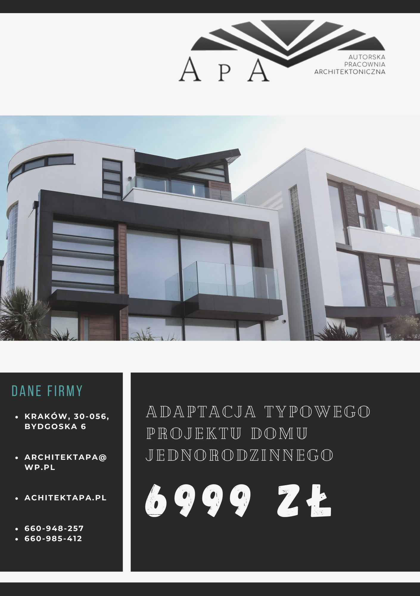 Architekt projekty wielobranżowe Krowodrza - zdjęcie 2