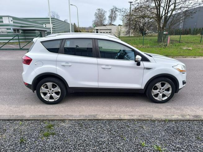 Ford Kuga 2.0TDCi 136KM Tempomat Isofix Skóra Hak Grzane Fotele Pabianice - zdjęcie 9