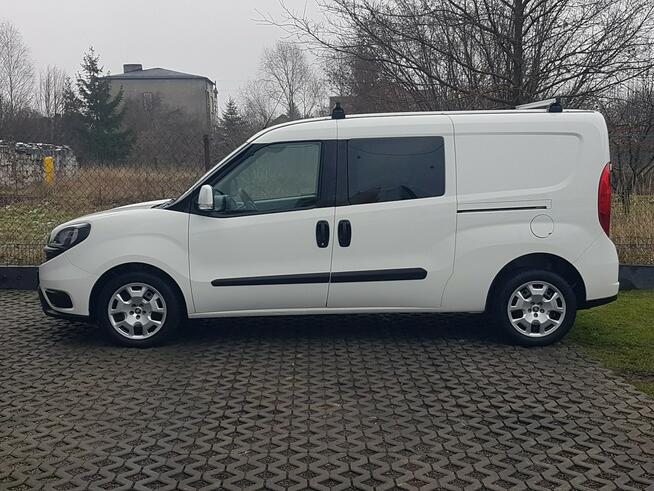 Fiat Doblo 5 OSÓB KLIMA DŁUGI KLIMA 6-BIEGÓW I-WŁAŚCICIEL KRAJOWY AC Poręba - zdjęcie 11