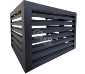 Osłona klimatyzatora – pompy ciepła 110x60x80cm cm antracyt TKD447