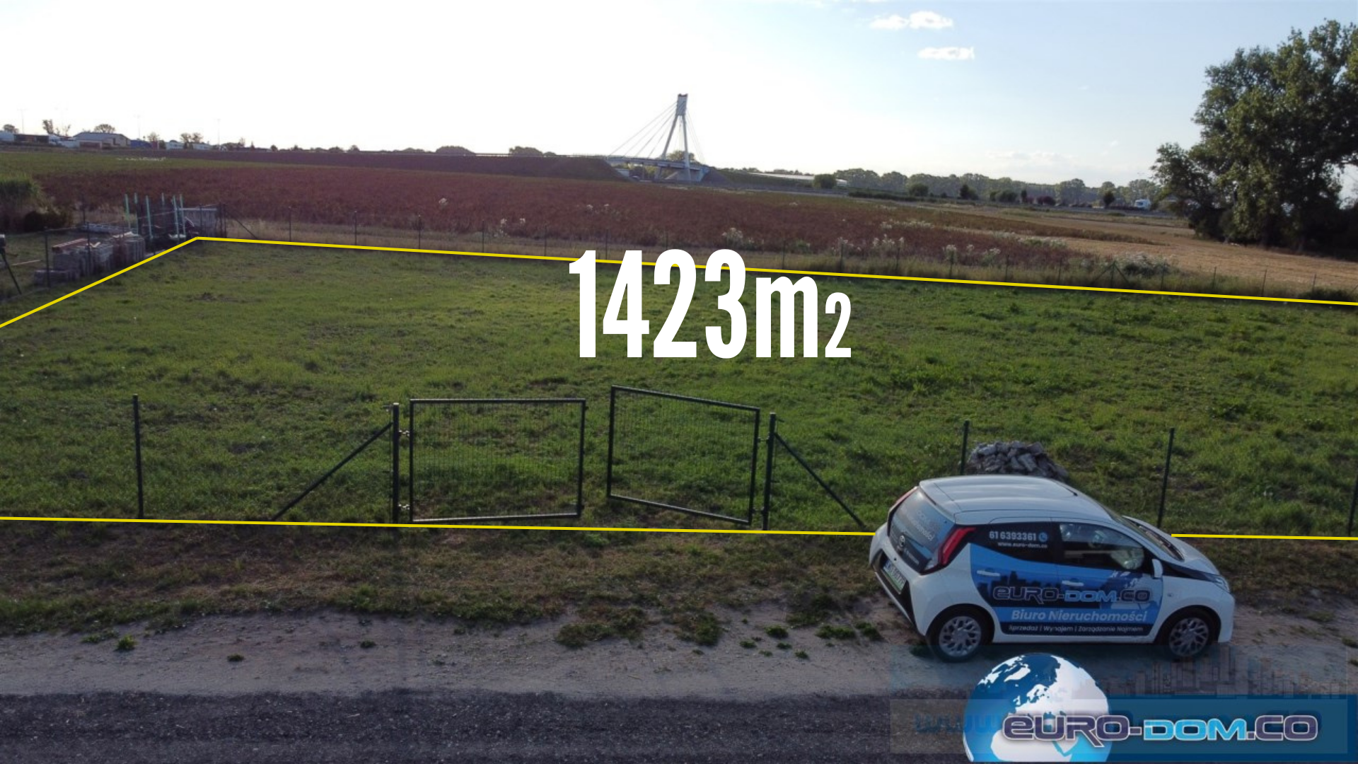 NA SPRZEDAŻ DZIAŁKA O POWIERZCHNI 1423M2 - CZERLEJNKO, GMINA KOSTRZYN Czerlejnko - zdjęcie 11