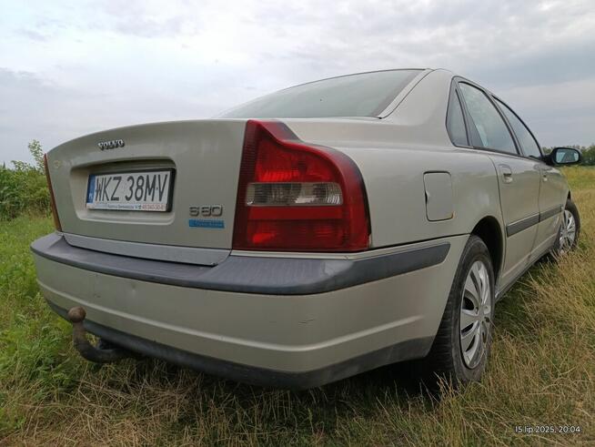 VOLVO S80 2.5TDI 140KM SKÓRA CLIMA ESP ABS 8Air 4El.szyb HAK Łaskarzew - zdjęcie 7