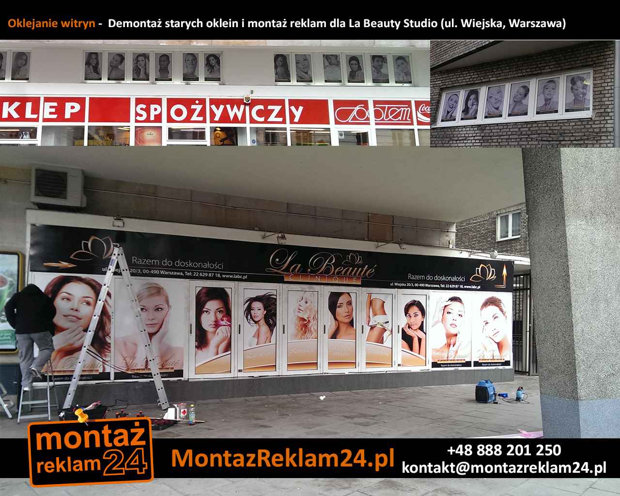Wystrój wnętrz biur w dekoracje Warszawa | MontazReklam24.pl Wilanów - zdjęcie 8