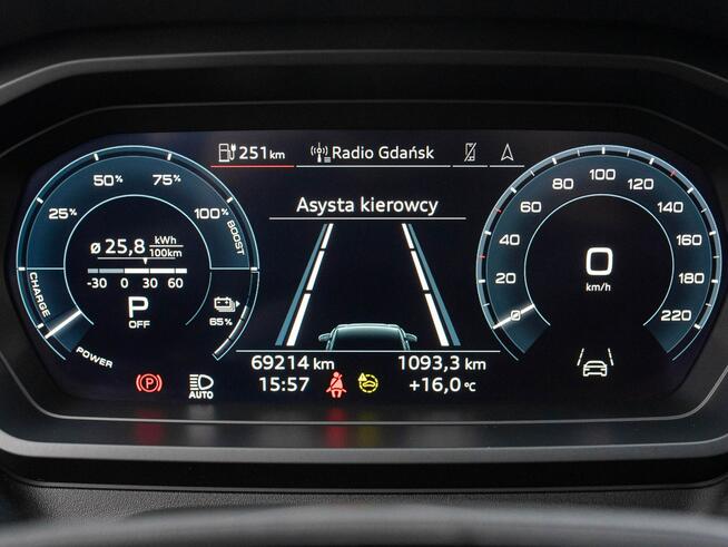 GD4H028#Q4 e-tron 50 77kWh Quattro Podgrz.f Ambient Salon PL VAT23% Pępowo - zdjęcie 12