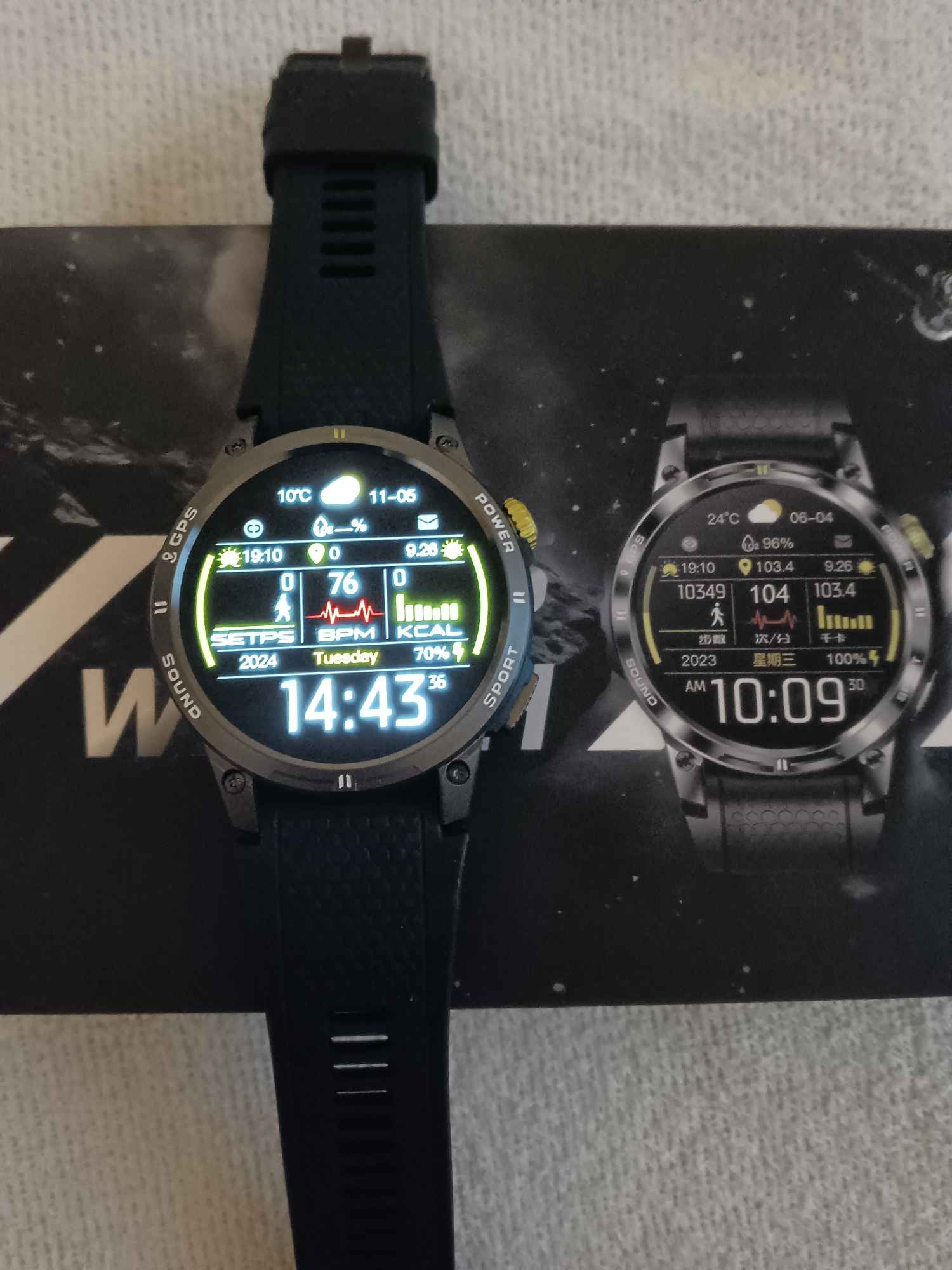 Smartwatch NX18 Pro Inteligentny sportowy 466x466 Amoled,GPS ,Android Nowe Miasto - zdjęcie 10