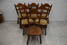 krzesła dębowe 6 sztuk - jak nowe Olsztyn - zdjęcie 3