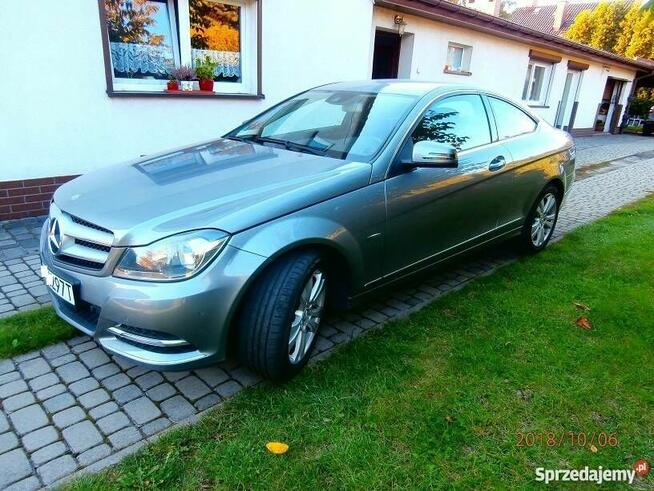 MERC C 180 COUPE 1,8/156 KM 84 tyś/km. 2011r. FAJNIE MRUCZY Gliwice - zdjęcie 2