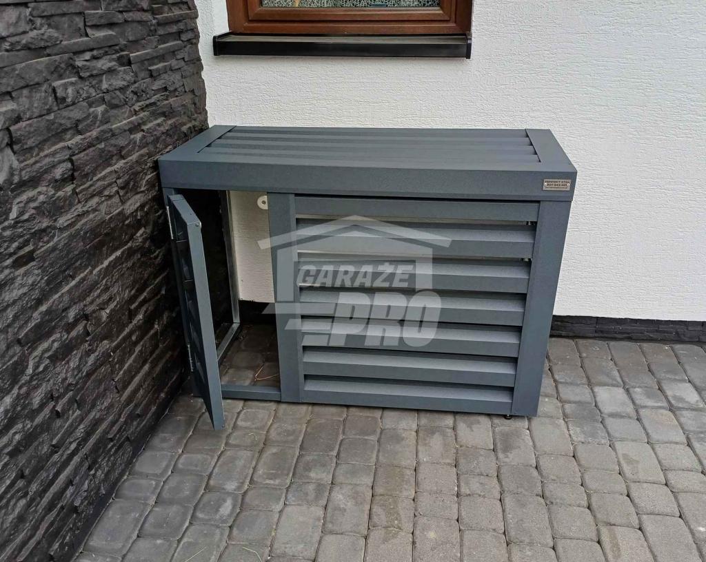 Osłona klimatyzatora - 100x40x80 cm antracyt - drzwiczki GP306 Gdynia - zdjęcie 6