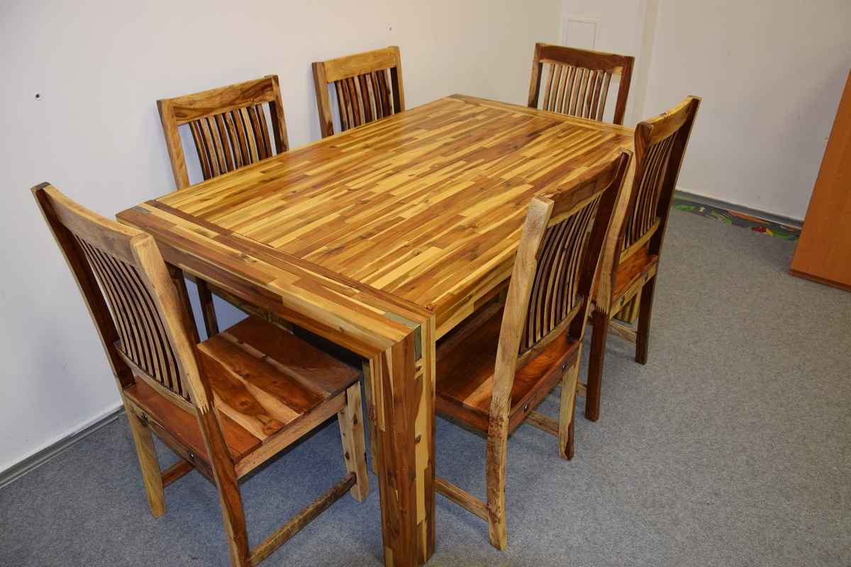 stół i 6 krzeseł - komplet jak nowy Olsztyn - zdjęcie 2