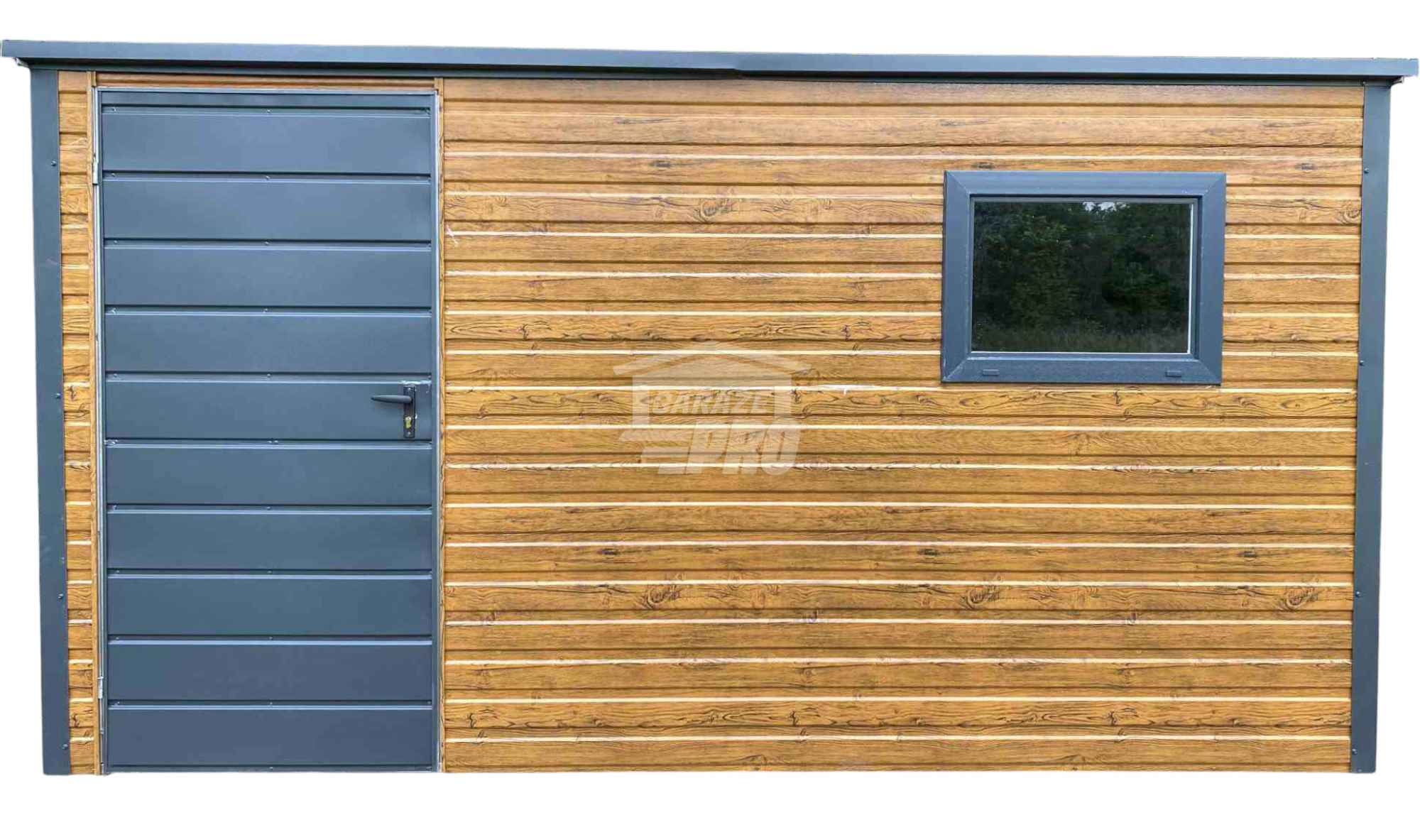 Schowek - Domek Ogrodowy 3x2 drzwi okno drewnopodobny dach  GP565 Czersk - zdjęcie 1