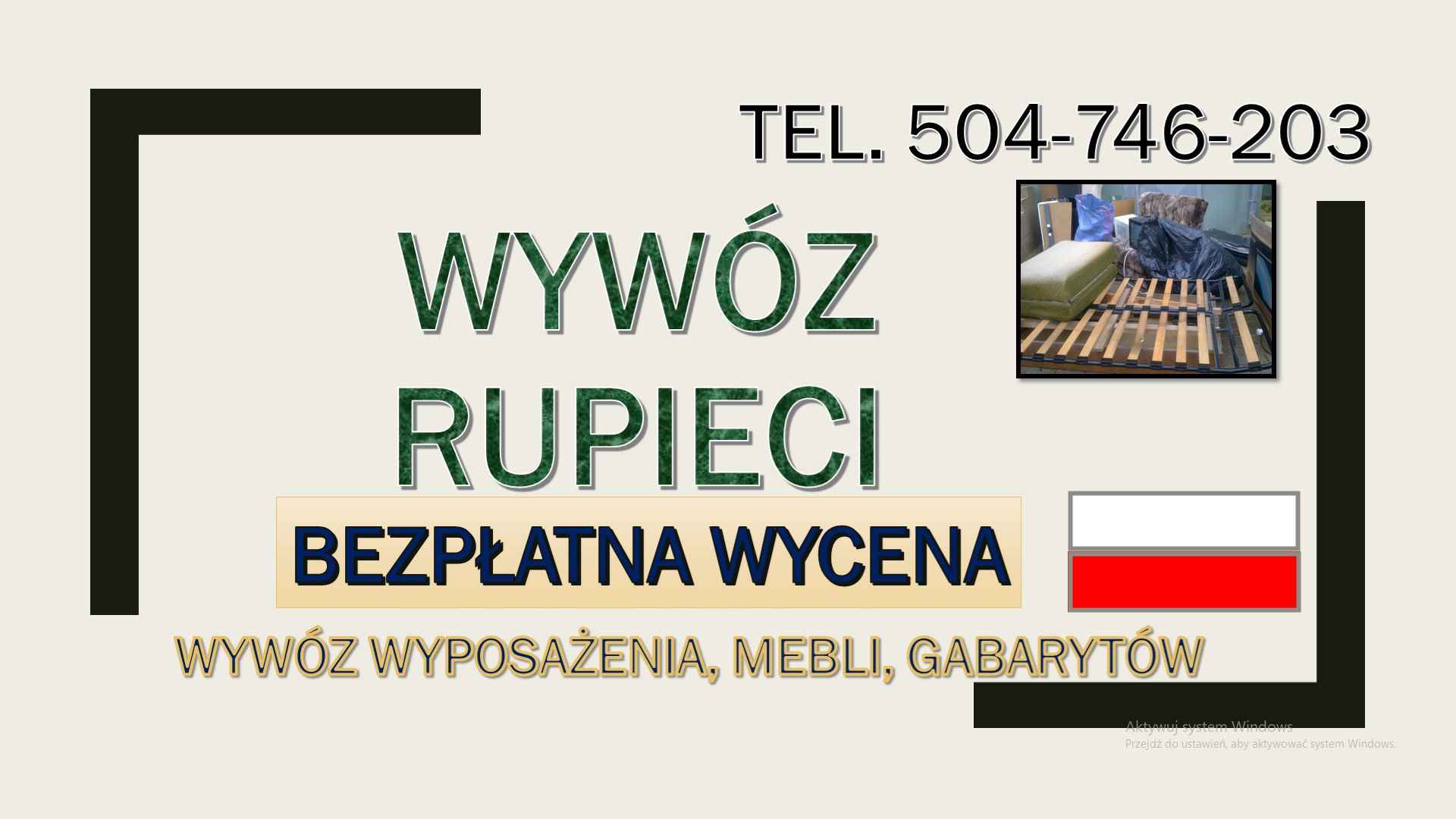 Opróżnianie mieszkań,domów,lokali,cennik, tel. 504-746-203, Wrocław. Psie Pole - zdjęcie 4