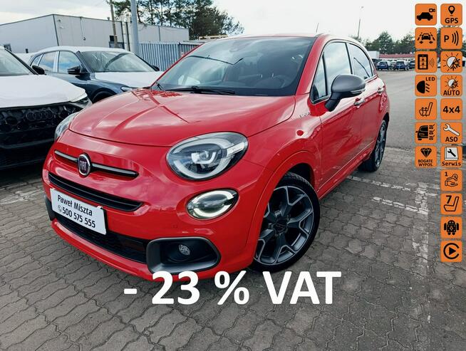 Fiat 500x Kamera cofania skóra Otwock - zdjęcie 1