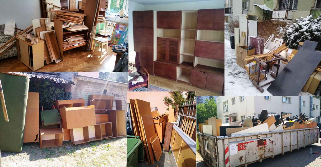 WYWÓZ MEBLI AGD utylizacja opróznianie pomieszczeń cała W-WA+okolice! Bielany - zdjęcie 1