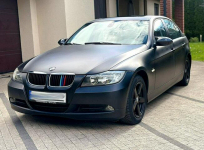 BMW 320i e90 150KM Sedan Czarny Mat 2xPDC IDrive Opłacona #Zamiana# Wrocław - zdjęcie 12
