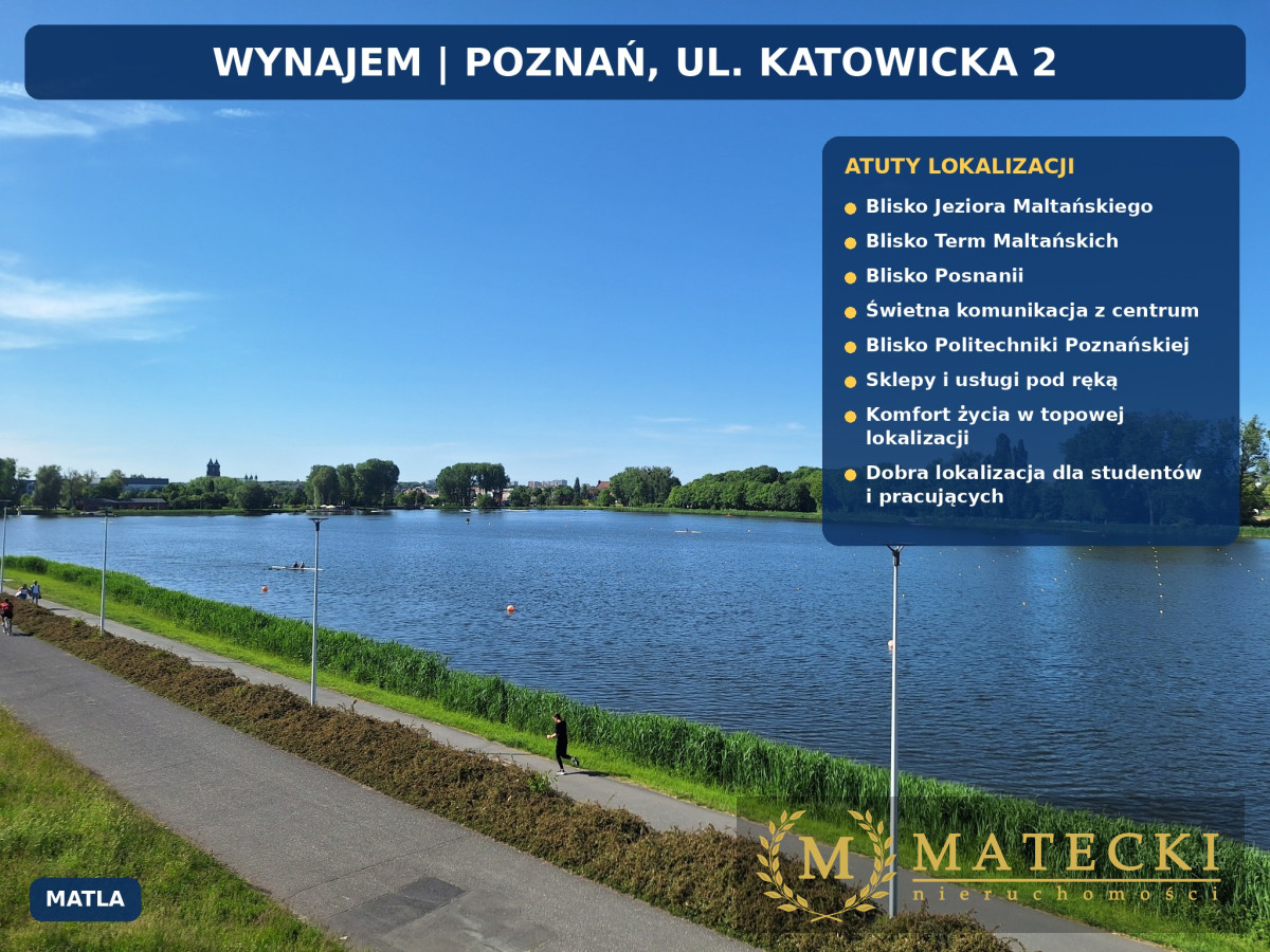 Nowa Kawalerka | Katowicka 2, Malta | Gotowa Poznań - zdjęcie 11